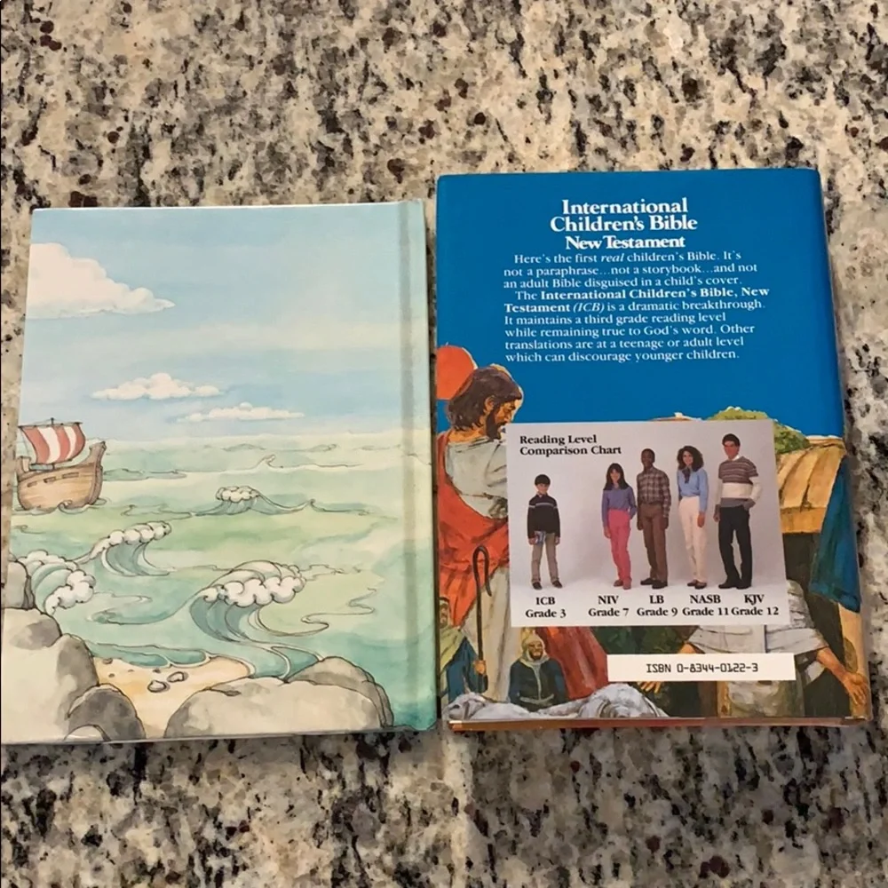 International Children Bible / Story of Jonah 2 Christian Books For Children
